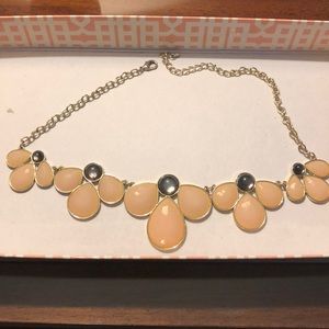 Pink & Gray Statement Necklace